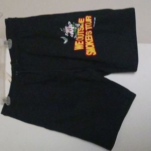 Black Men's Wedding Cake Short set XXL